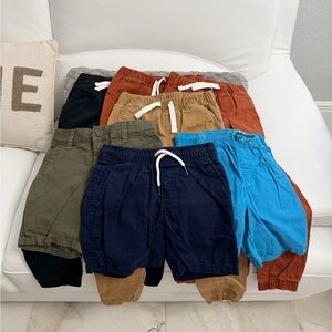 Cat & Jack Boys 5T Pant Joggers and Shorts Bundle-Gently Used